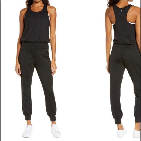 SWEATY BETTY Gary Sleeveless Jumpsuit NEW - Picture 1 of 9